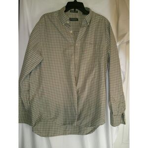 Lyle‎ & Scott Classic Check Button-Down Shirt Casual Long Sleeve Cotton